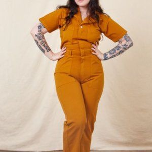 Big Bud Press Jumpsuit in Spicy Mustard